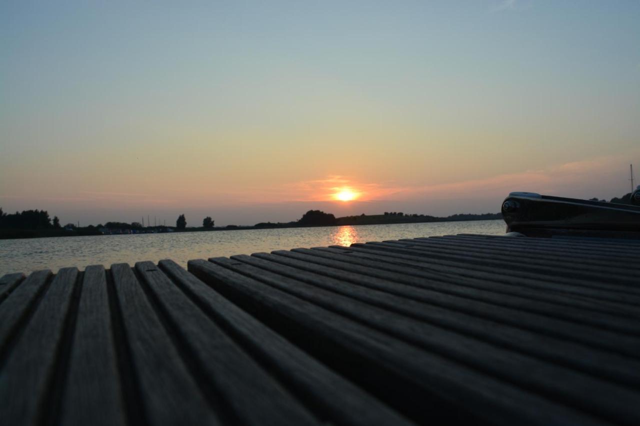 Hausboot Lagoon Stralsund Dış mekan fotoğraf